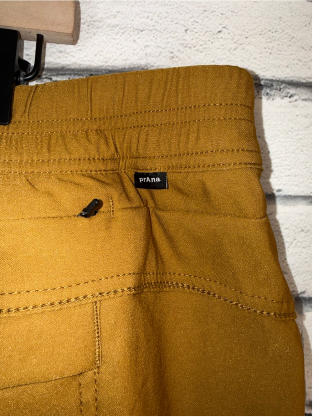 Women's Prana Joggers size 22W Mustard Yellow Athletic Pants E Waist Jogger Plus - Picture 12 of 16